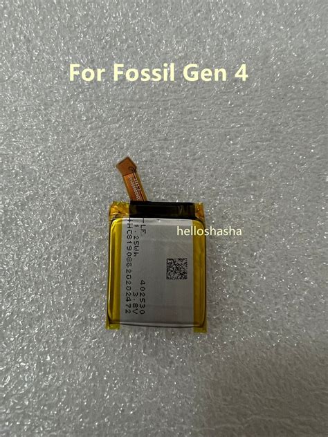 replacement battery for fossil smartwatch.